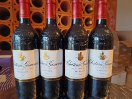 4 Fl. Château Giscours, 3-ème-Cru Classé Margaux 2007