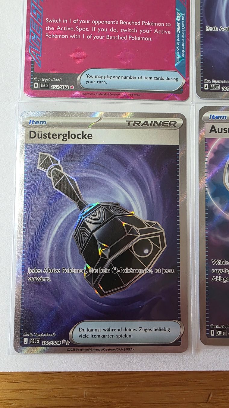 Pokémon Carte collezionabili: Pokémon Sammelkarte Item Trainer  – Nuovo (secondo la descrizione) da Sirnach venduto da Fidelio88 2