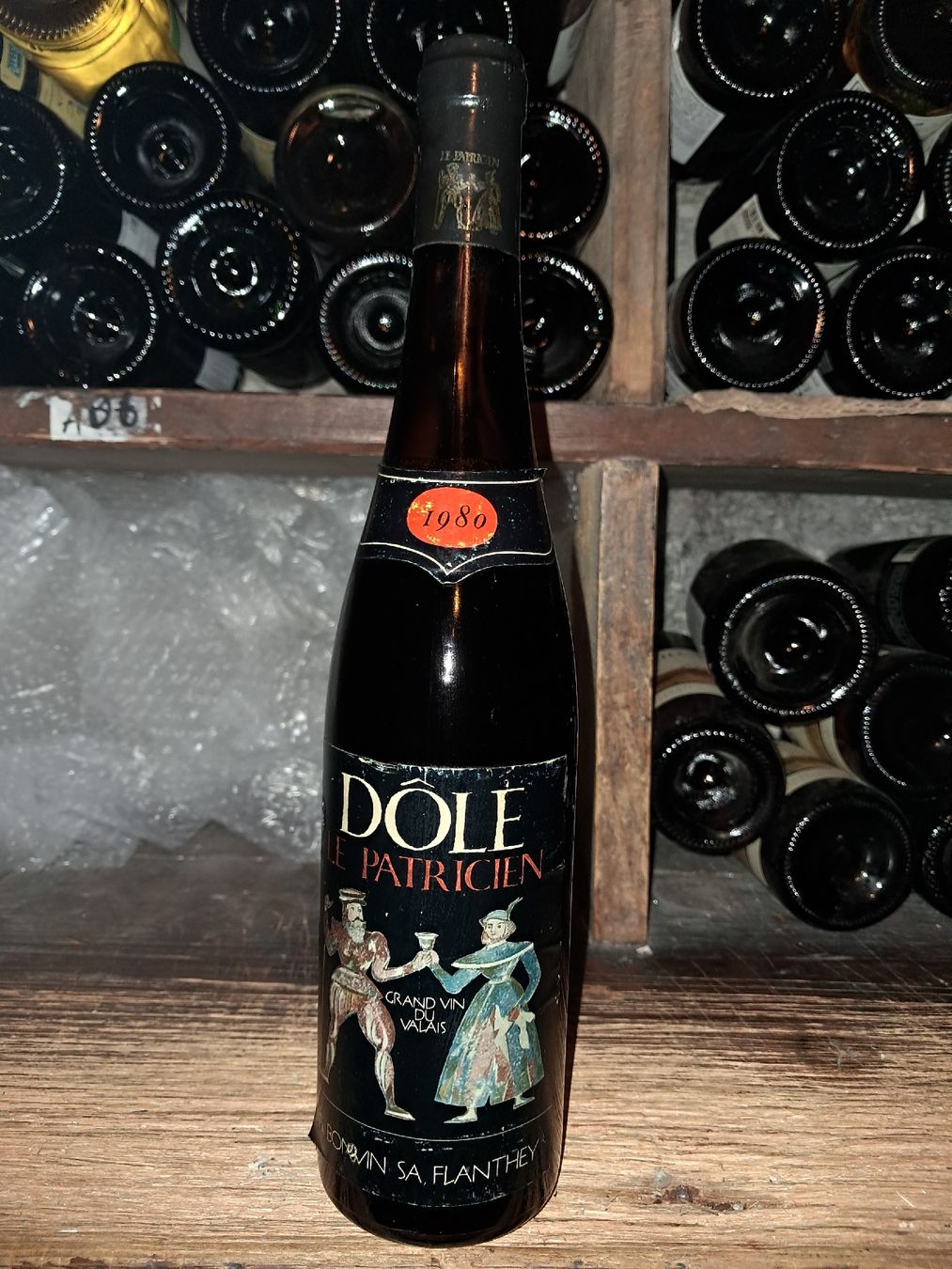 Vino: Dôle Le Patricien 1980 – Nuovo e nell'imballaggio originale da Le locle venduto da juliensaran