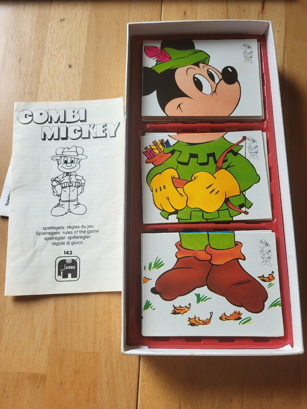 Giochi: COMBI MICKEY Jumbo Spiel, Vintage – Usato da Ettiswil venduto da beekeper13 2