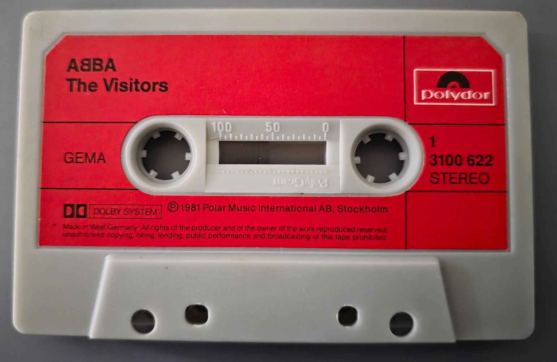 Kompaktkassetten: ABBA MC – The Visitors – Gebraucht aus Root von atelier22 2