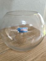 vase boule bohème hand made zecholsovakia