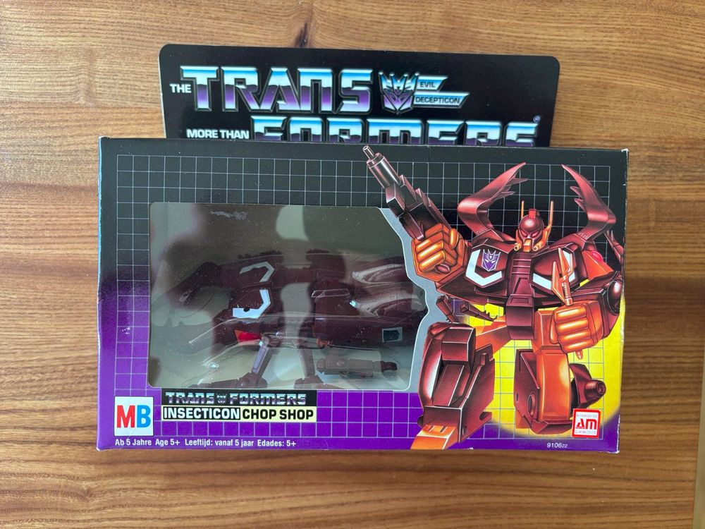 Transformers Insecticon Chop Shop, G1, 1985,Originalverpackt (Neu ...