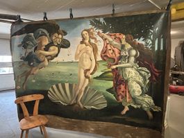 Geburt der Venus - Sandro Botticelli, Ölgemälde gross! KOPIE