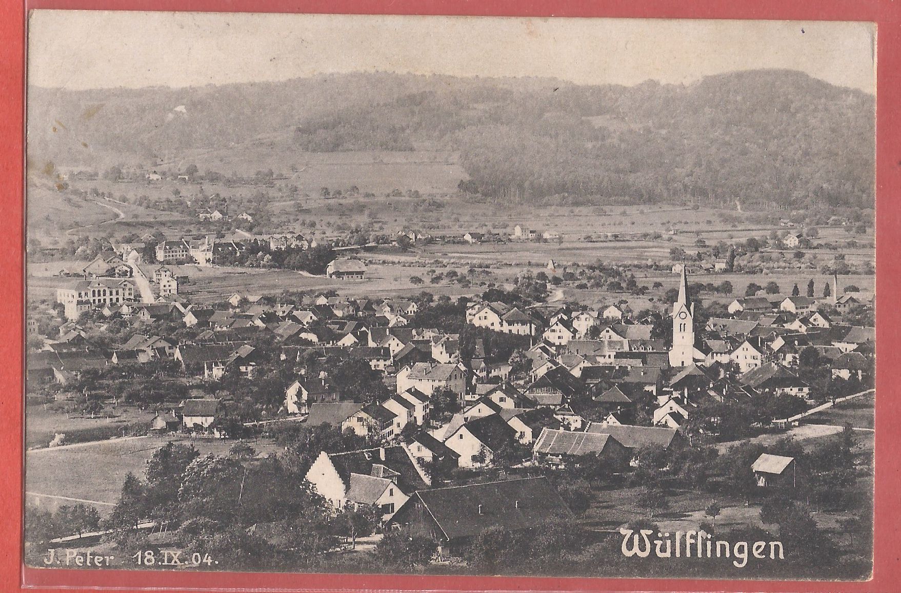Cartoline postali: Wülflingen bei Winterthur - 1905 – Usato da Fislisbach venduto da Porano