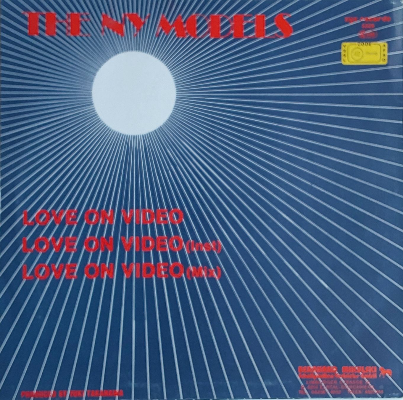 Dischi in vinile: Vinyl Single  - The NY Models  - Germany 85 - NM – Usato da Villeret venduto da Fil11 1