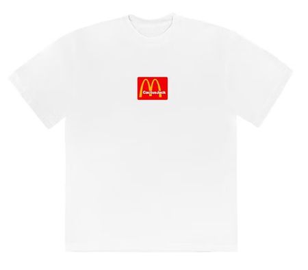 Travis Scott x McDonald's Sesame T-shirt, Size M