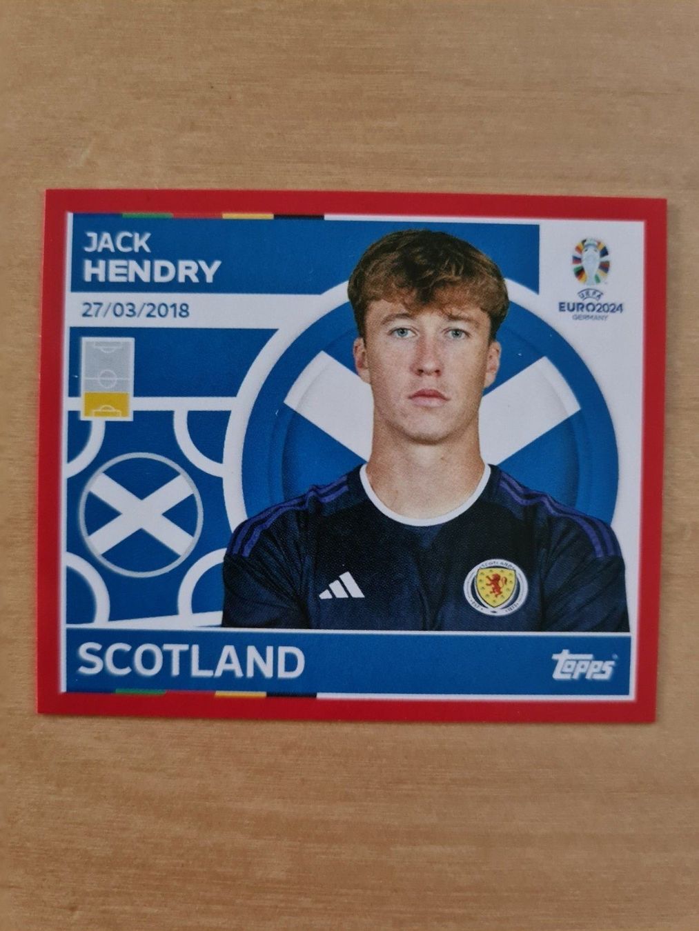 Topps Carte collezionabili: Topps EURO 2024 Sticker SCO 6 – Usato da Oberwil BL venduto da Spieltopia