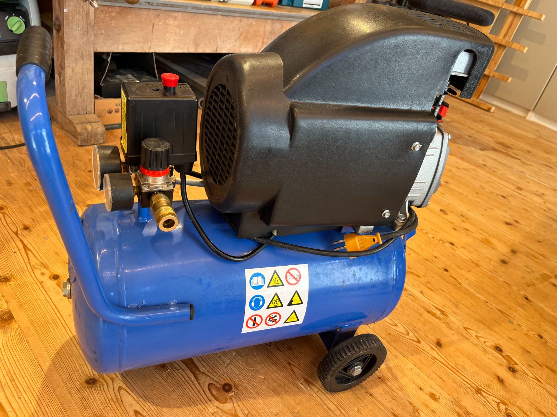 Compressori: Okay Power Kompressor 24L, top Zustand – Usato da Benken SG venduto da Netzton 1