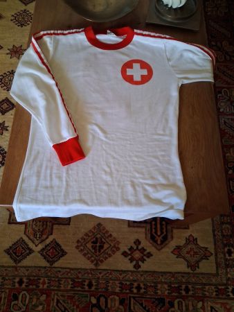 Fussballtrikot Schweiz 1976