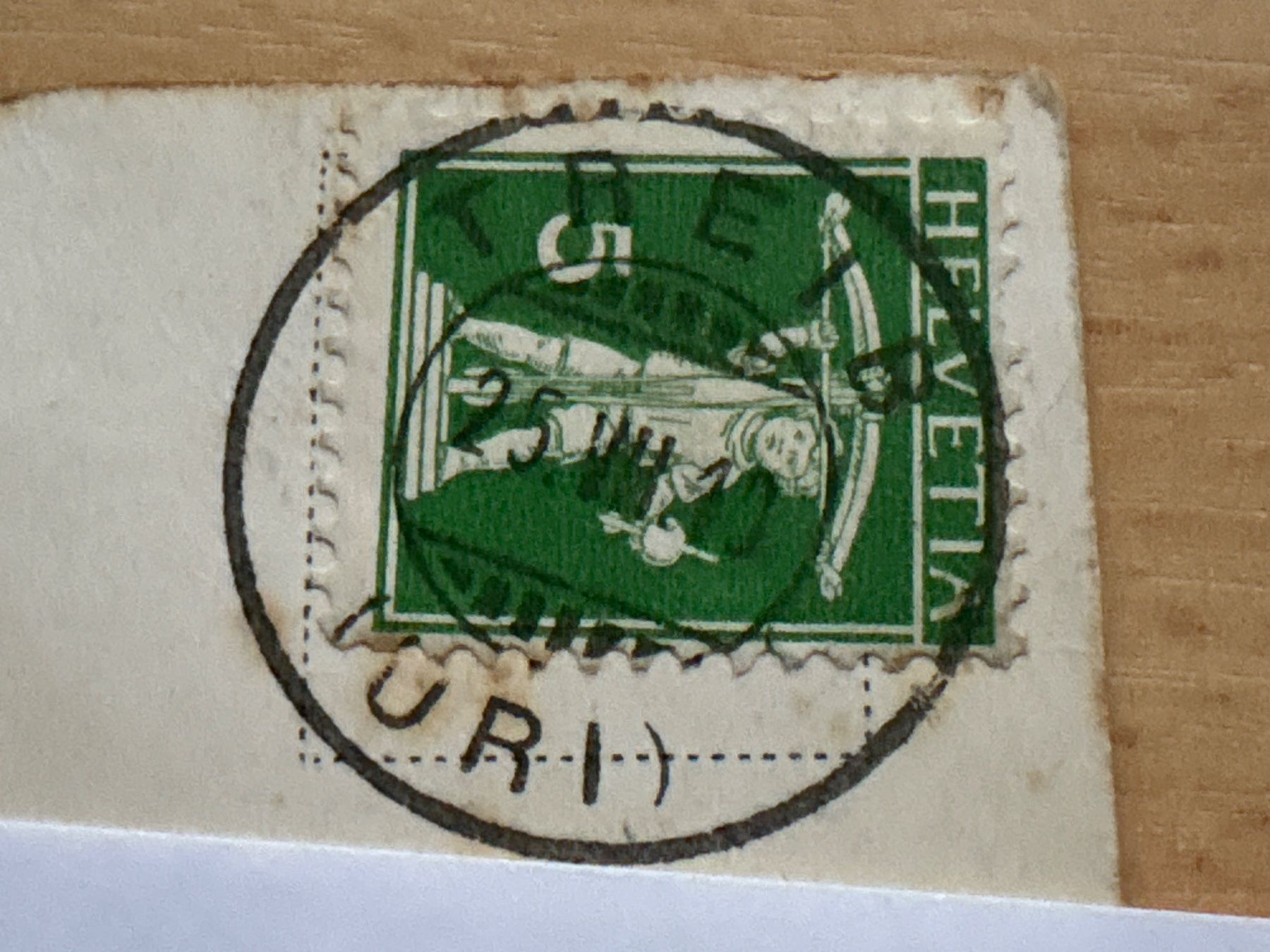 Cartoline postali: Ansichtskarte Chalet d'Ai – Usato da Ibach venduto da lisch3 3