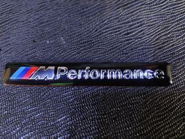 BMW M Performance Plakette, Schriftzug