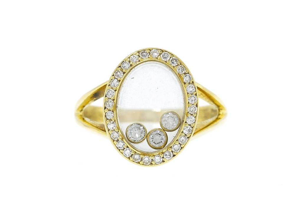 Chopard Ringe: Chopard, Happy Diamonds Bague taille 54 – Gebraucht aus Pully von Occasions-luxe.Golay