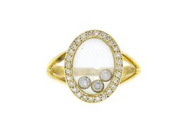 Chopard, Happy Diamonds Bague taille 54
