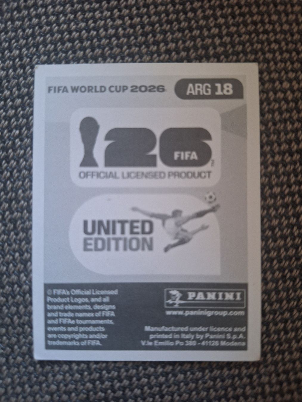 Panini Carte collezionabili: Lautaro Martinez ARG 18 – Nuovo (secondo la descrizione) da Allschwil venduto da Fabiolaa 1
