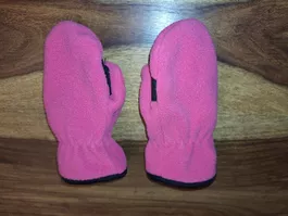 Fleece-Handschuhe pink für 18 Mte.