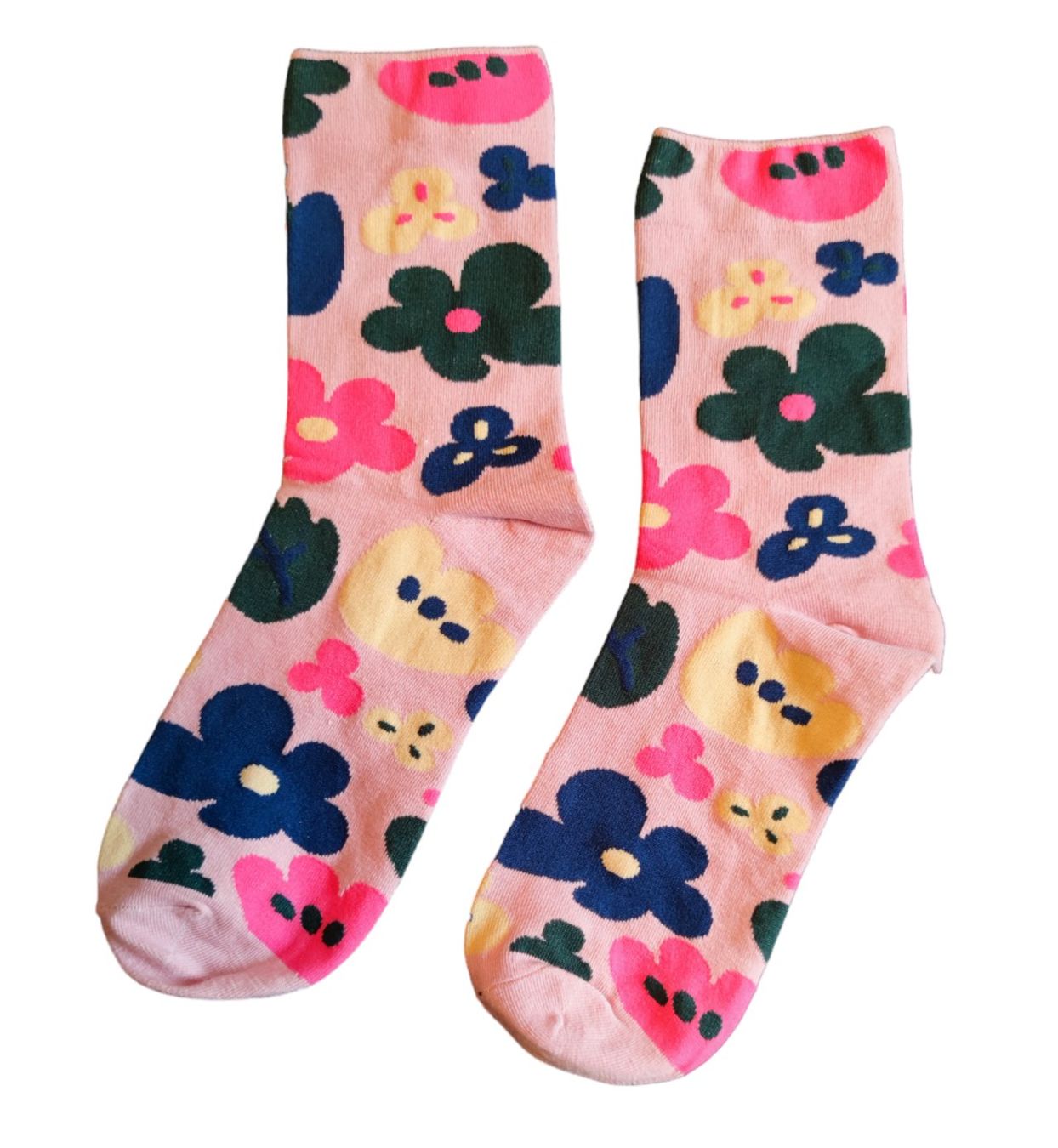 Calze: Socken Blumen / Flowers – Nuovo e nell'imballaggio originale da Zürich venduto da amysmith 1