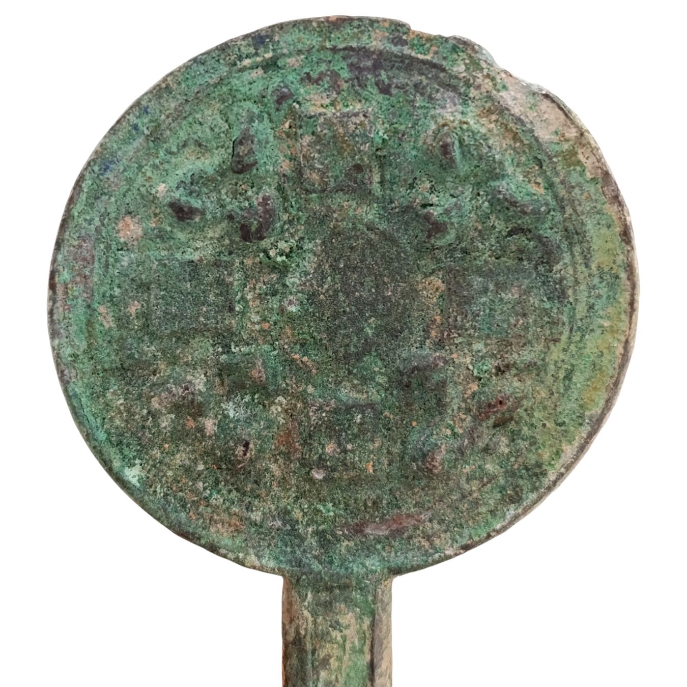 Statuette: Antiker chinesischer Bronze Spiegel  – Usato da Hochfelden venduto da Historium 7