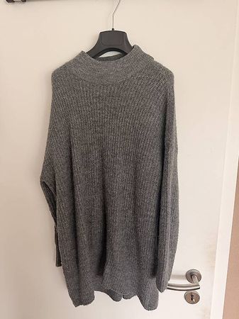 Grauer Only Strickpullover (grau)