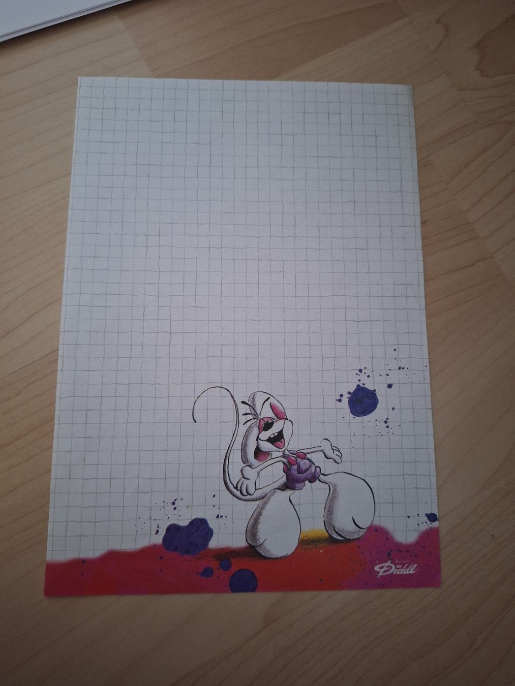 Carta: Diddl Blatt Nr. 124 A5 – Usato da Wanzwil venduto da chlinih93