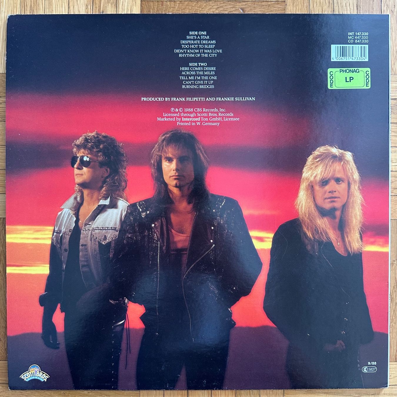 Dischi in vinile: LP - Survivor - Too Hot To Sleep – Usato da Breganzona venduto da Onairda75 1