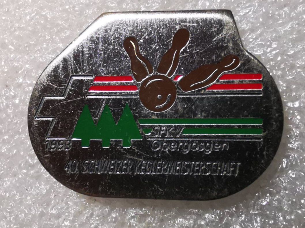 Placchette & Badge: Ansteckpin 12: SFRT Obergösgen – Usato da Oppligen venduto da Pin-Fall-Shop