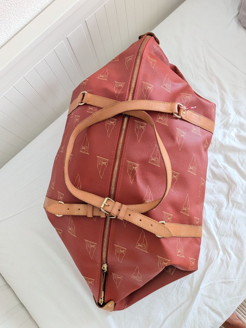 Louis Vuitton Taschen: Louis Vuitton Monogram America's Cup Sac Cabourg – Gebraucht aus Bergdietikon von Lindor12 2