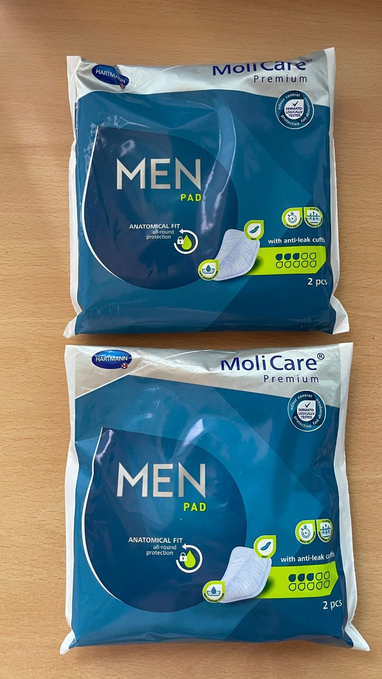 Hartmann Secchi per pannolini & Pannolini: 8x Hartmann MoliCare Premium Men Pad – Nuovo e nell'imballaggio originale da Glattfelden venduto da cybermaxx 3