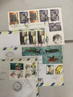 Briefmarken Brasilien Sammlung auf Briefen gebraucht