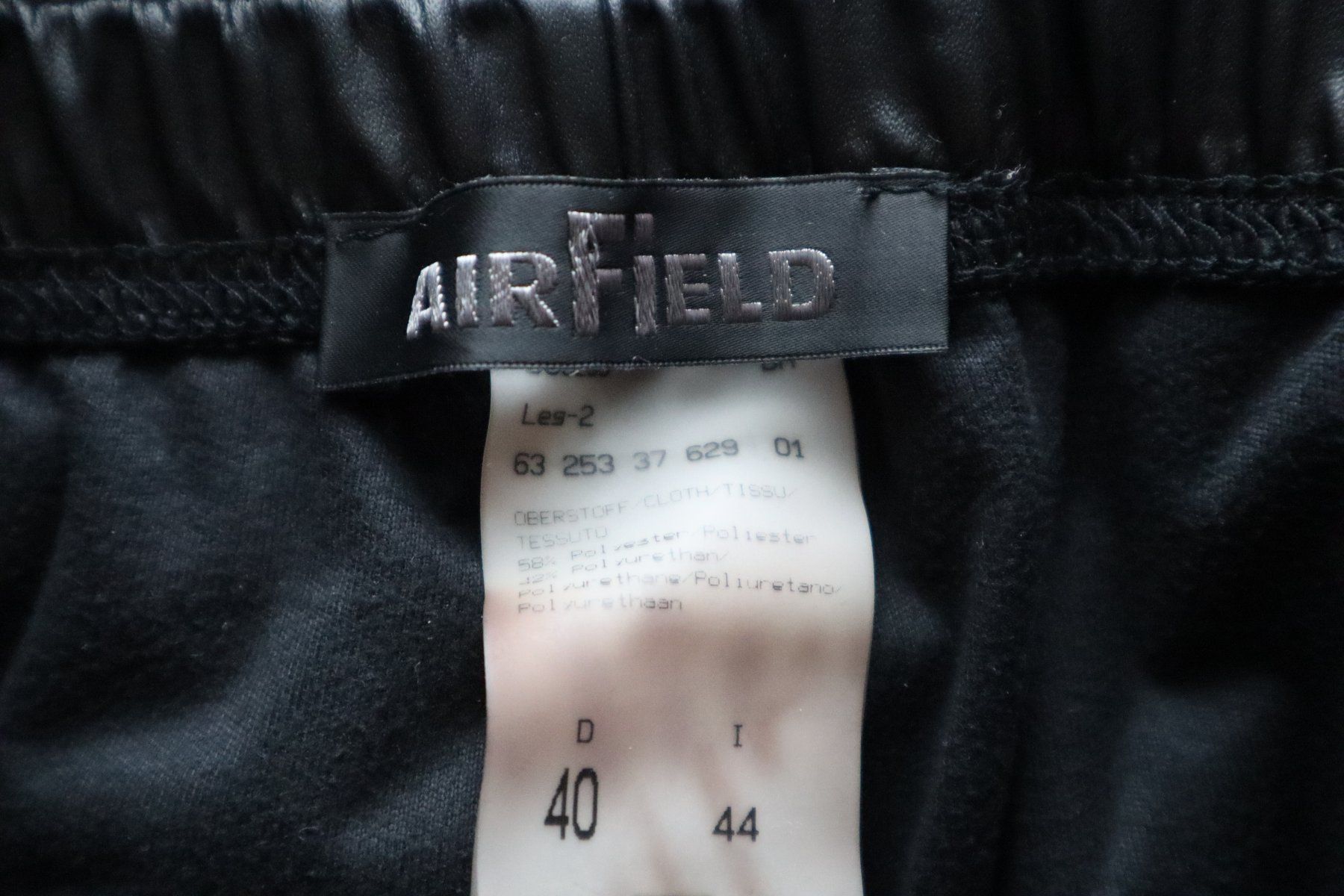 Airfield Hosen: dünne Hose, AirField, Gr. 40 / M, Kunstleder – Gebraucht aus Wattwil von diamant1 2