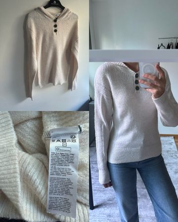 GEMO sweater / hoodie with wool (size S)