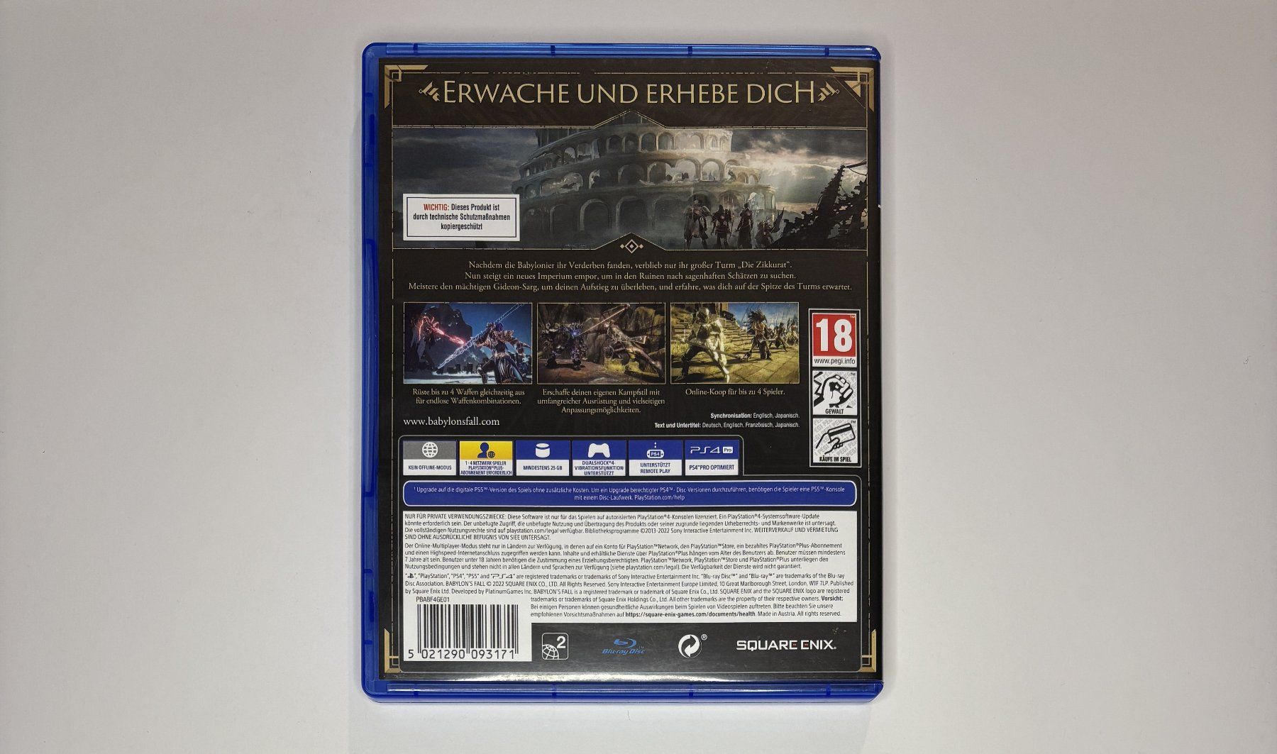 Giochi: PS4 - Babylon's Fall – Usato da Allschwil venduto da Bullach 2