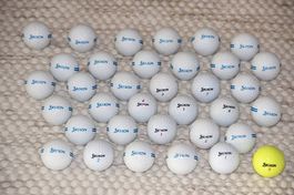 34 gebrauchte Golfbälle Srixon