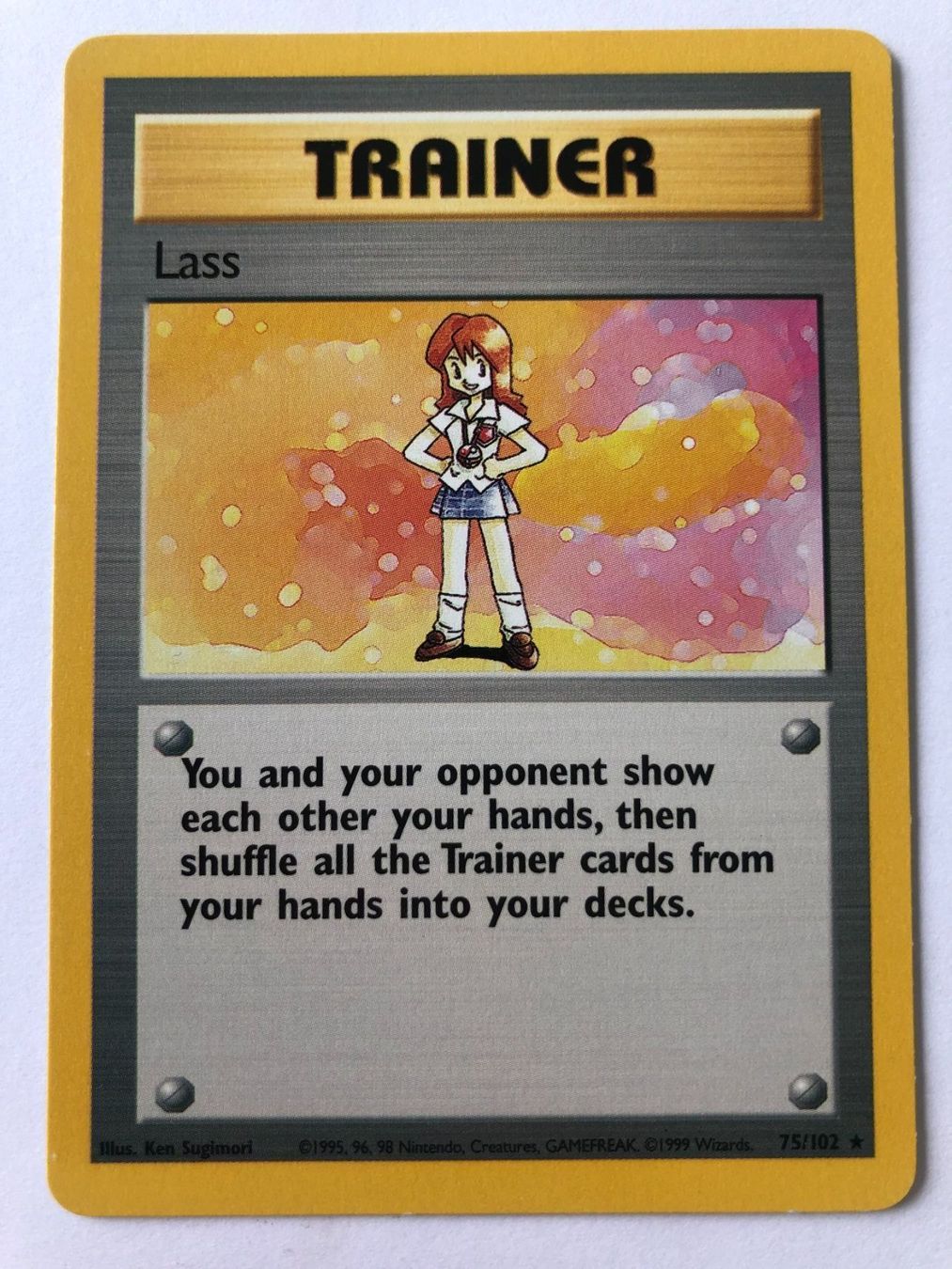 Pokémon Carte collezionabili: Lass - Base Set - Pokemon – Usato da Nussbaumen AG venduto da Bika-Shop