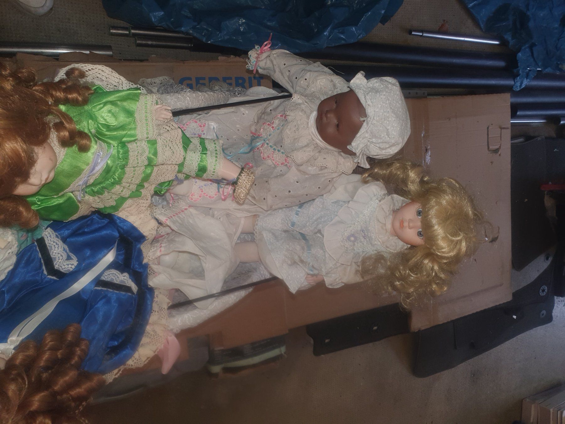 Carrozzine per bambole: Puppen wagen  Mit 5 puppen – Usato da Basel venduto da Meti200 6