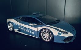 Lamborghini Huracán Polizia Bburago1:18 