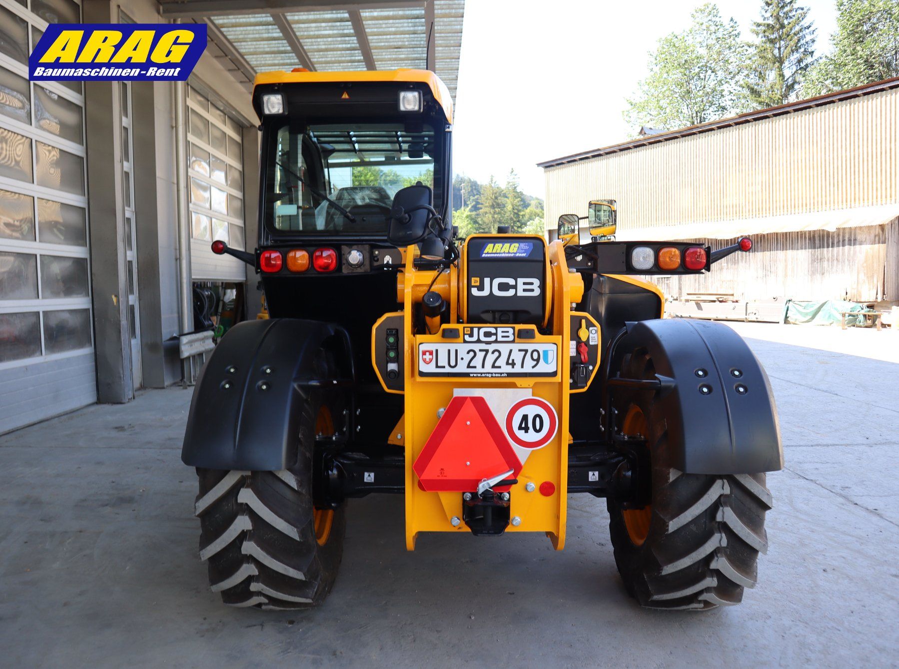 Tutte le macchine: JCB 538-60 Teleskoplader – Usato da Hasle LU venduto da Arag08 5