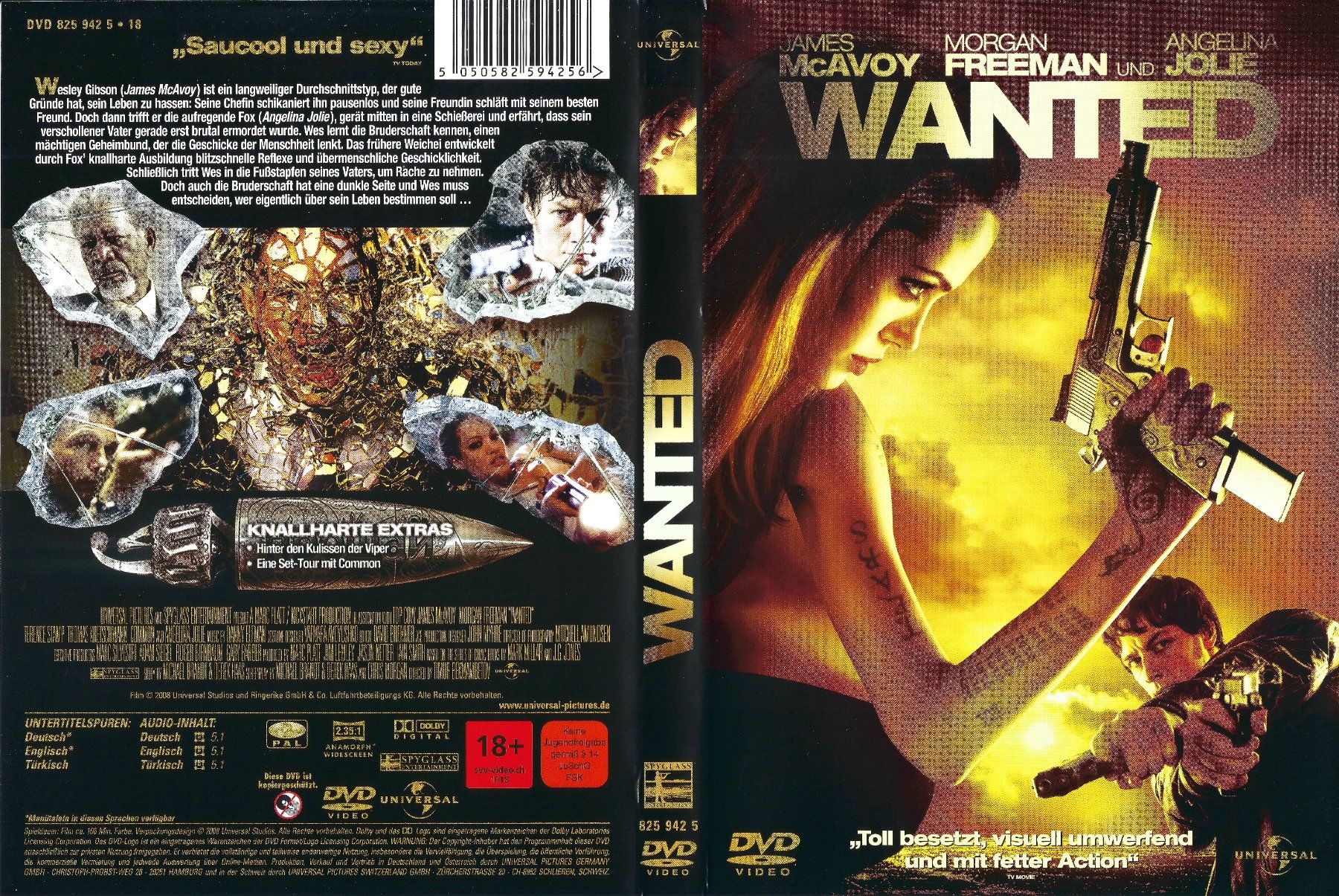 Tous les DVDs: Wanted (2008) – D'occasion à Zürich par Cineasten