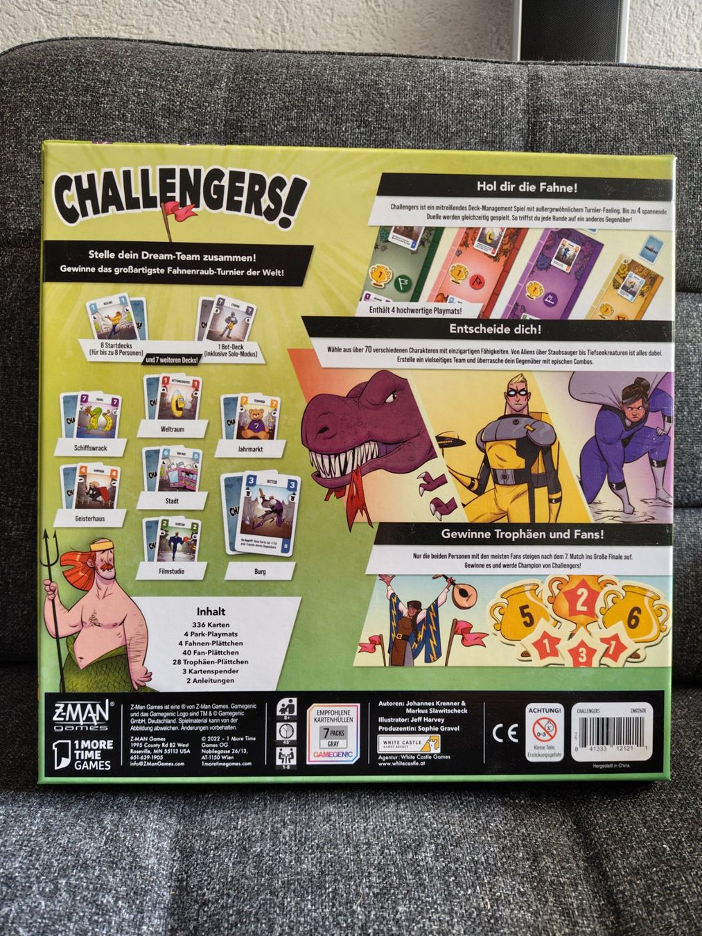 Giochi: Brettspiel CHALLENGERS neuwertig – Usato da Niederrohrdorf venduto da MystoganZ 1