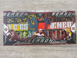 Eishockey Karte GENEVE-SERVETTE HC Saison Breakdown