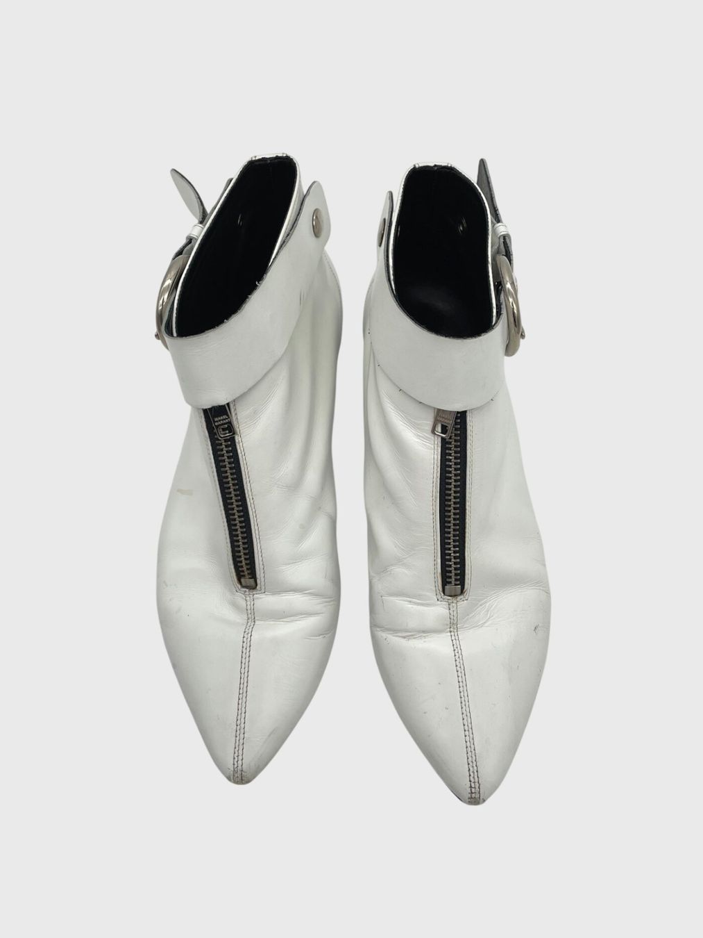 Isabel Marant Chaussures femmes: Isabel Marant Leder Ankle Boot EU 39 Weiß – D'occasion à Zürich par shoe_shop 4