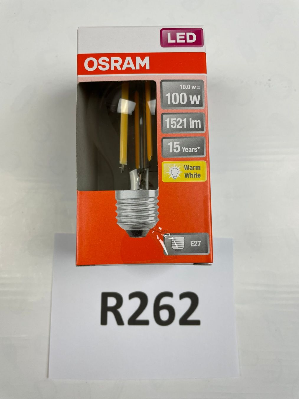 Osram Lampade: 1x Glühbirne OSRAM - LED, 100W - Warm White - E27 – Nuovo e nell'imballaggio originale da Wängi venduto da LiqKojote 1