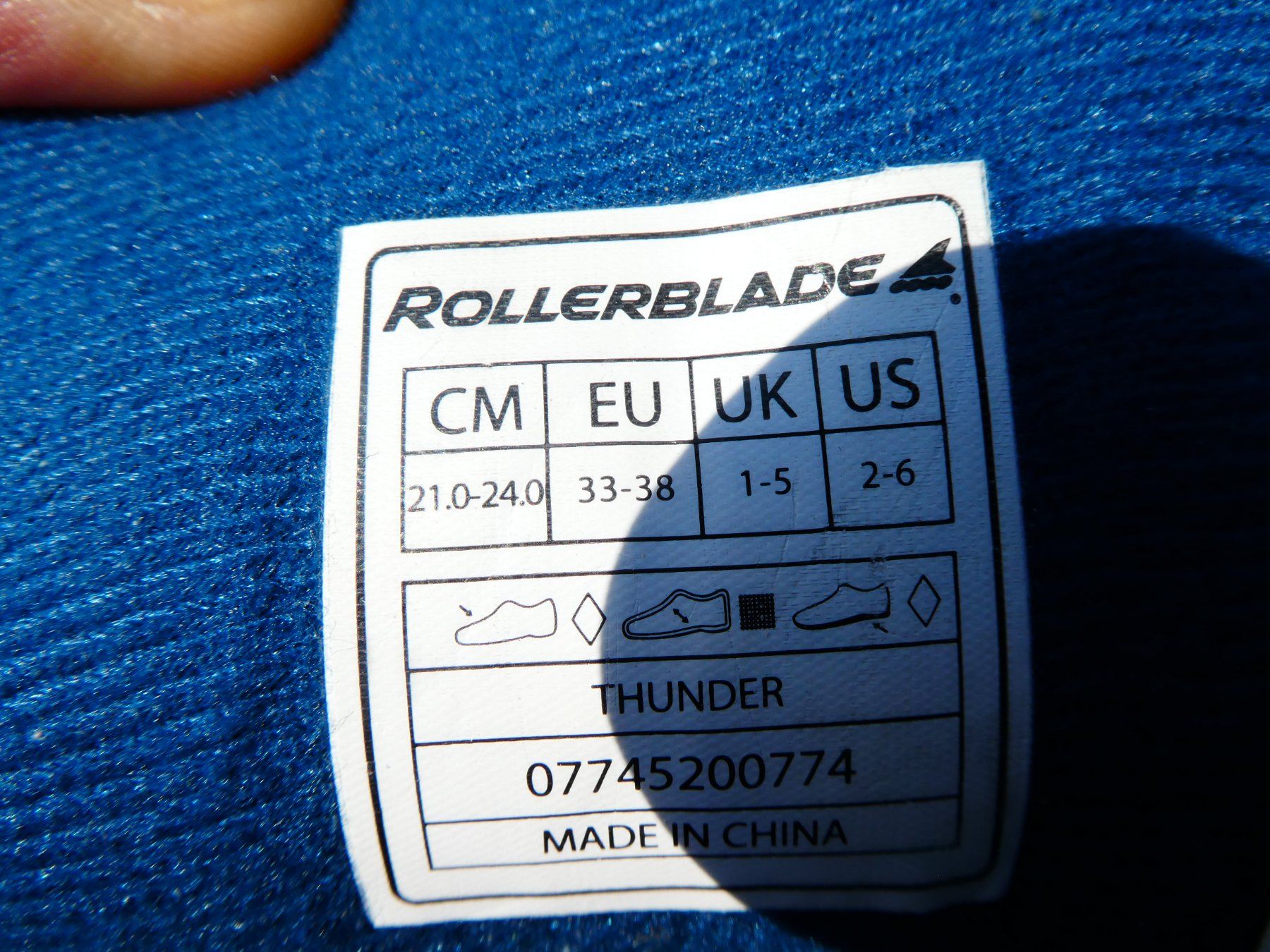 Pattini in linea & Pattini a rotelle: Inline Skates (Rollerblade) Gr.33 bis 38 – Usato da Trub venduto da Lolly11 5