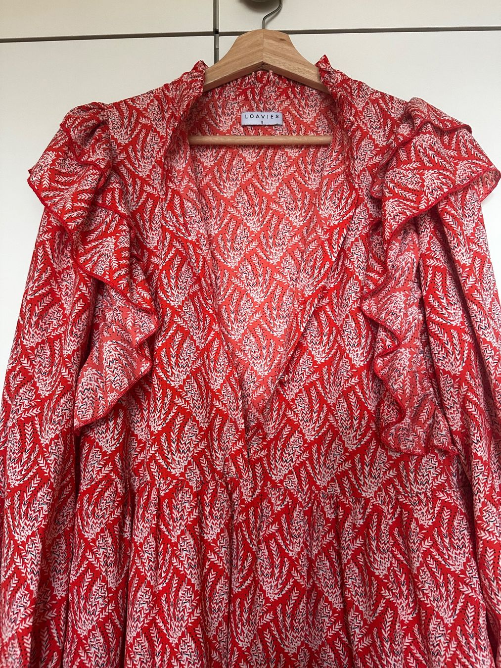 Vestiti: Loavies Kleid, Grösse S, rot gemustert – Usato da Zürich venduto da kat_v6xx 3