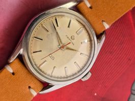 212 Certina DS HA Cal 25-36 tropical Dial aus 1961 red sec.