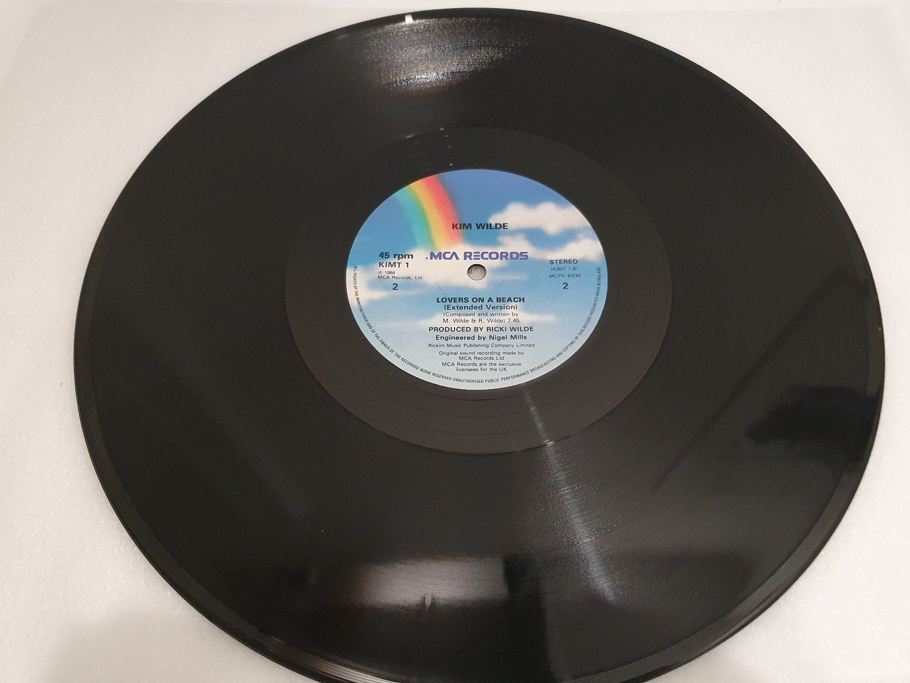 Dischi in vinile: Kim Wilde - The Second Time (Single, Synth-pop) – Usato da Uster venduto da Vinyl-Leidenschaft 3
