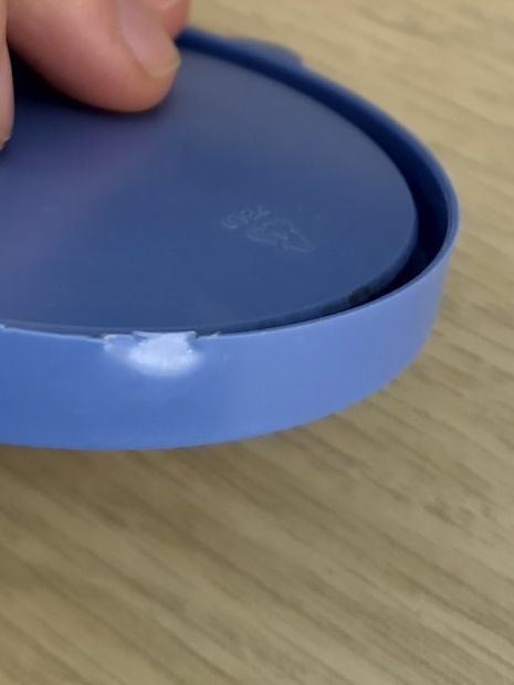 Tupperware Contenitori & Simili: Tupperware Becher Dose blau – Usato da Wangen SZ venduto da scherpa1 3