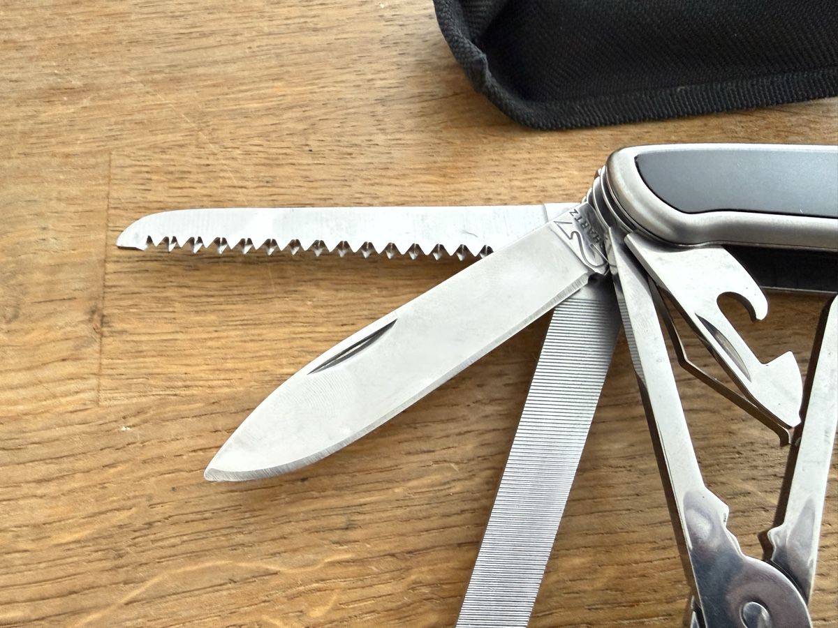 Solingen Coltelli tascabile: Grosses Taschenmesser Multitool Sackmesser – Nuovo (secondo la descrizione) da Goldach venduto da Messerguru 2