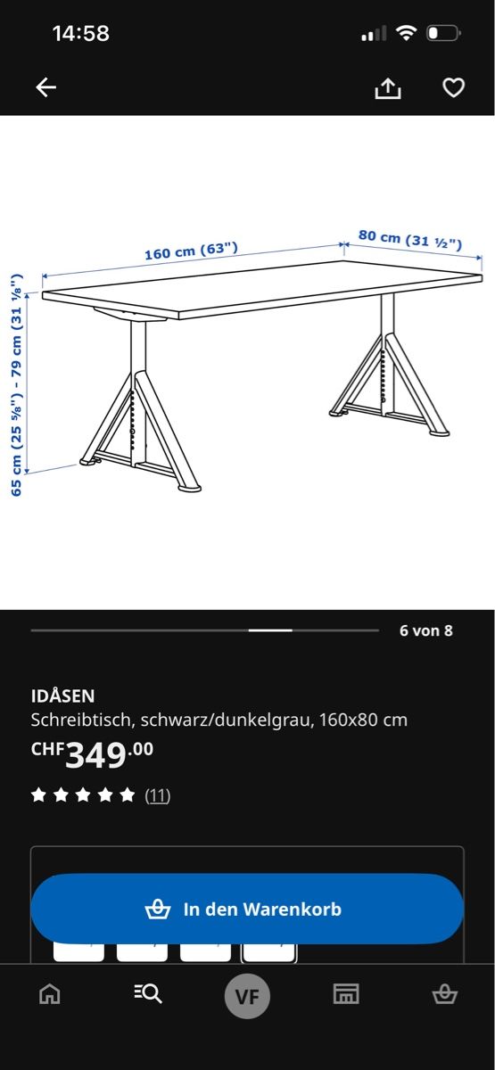 Ikea Schreibtische: Schreibtisch – Gebraucht aus Herisau von langohrenglueck 2