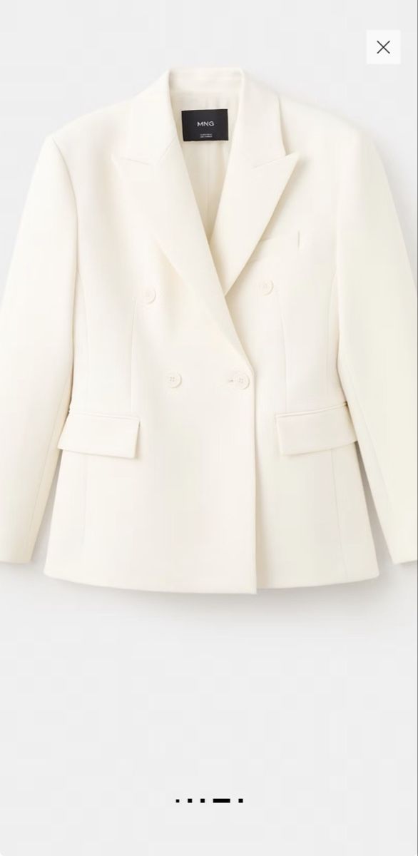 Mango Giacche: Taillierter Doppelreihiger Blazer Mango Zara – Nuovo e nell'imballaggio originale da Männedorf venduto da Cosmo11 7